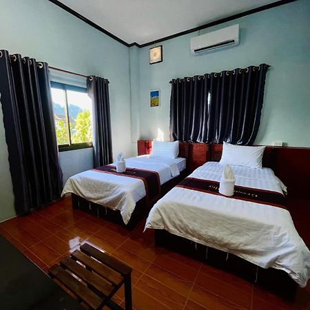 Smile Guesthouse Vangvieng Vang Vieng Exterior foto